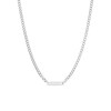 silver curb chain