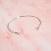 Cancer Ribbon Adj. Silver Prop